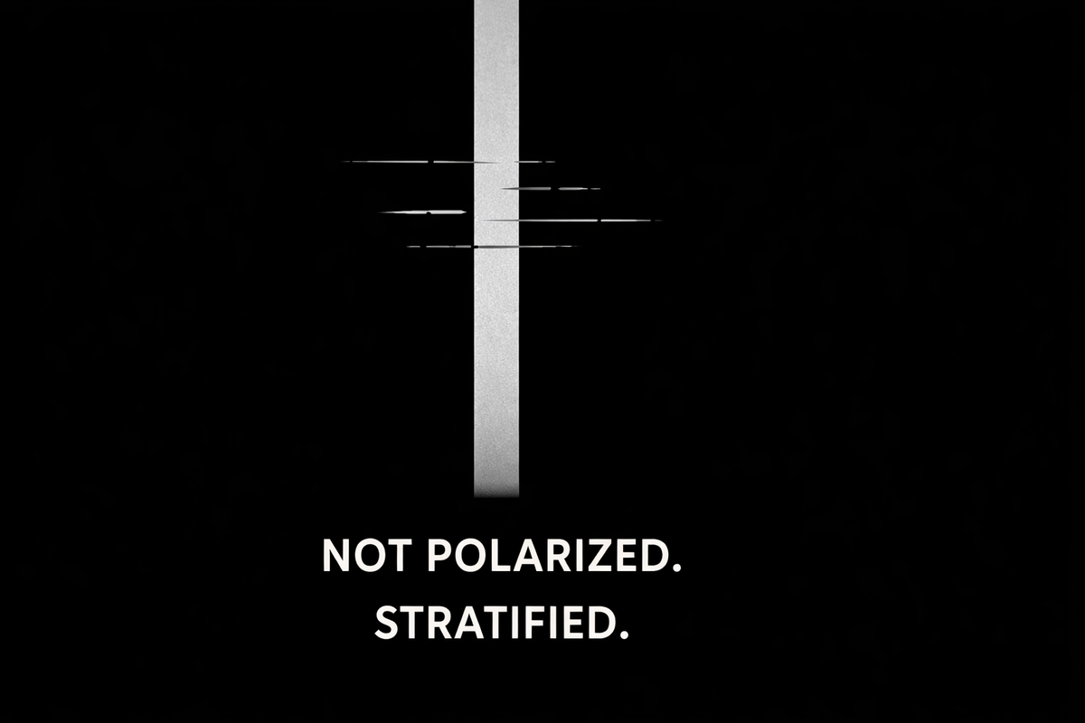 The United States Is Not Polarized. It Is Stratified.